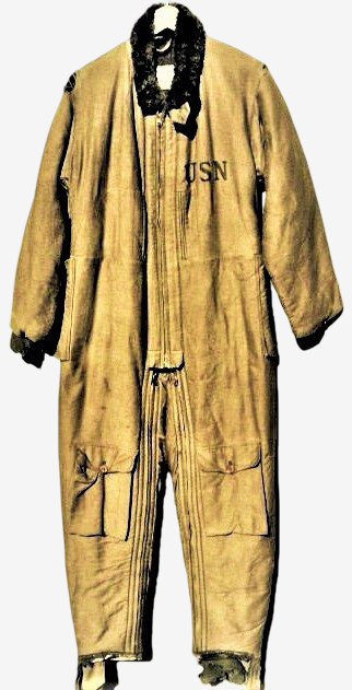 USN Type S-89 Jungle Cloth Flight Suit USMC Tagged Early Naval Aviation One Piece Talon Zip Survivor