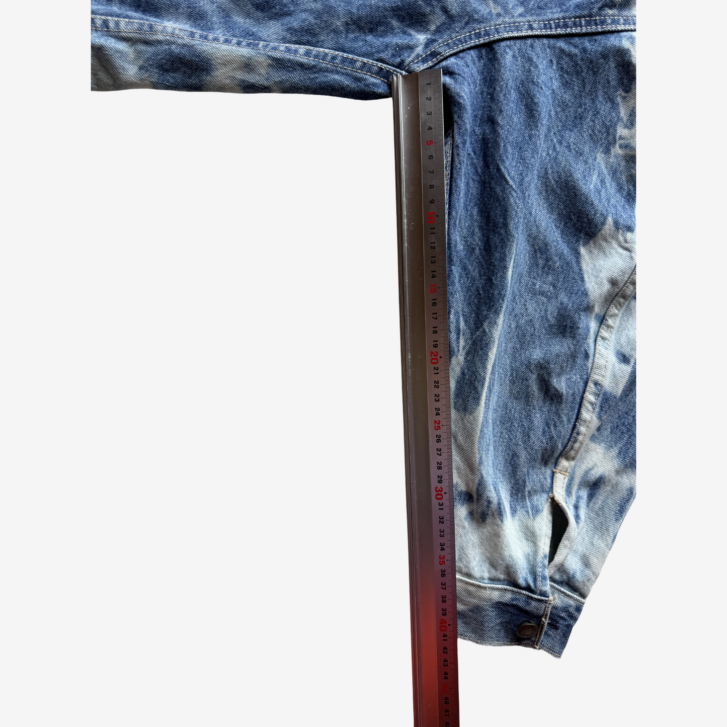 Cote Mer Kimono Obi Patchwork Japanese Remake Denim Jacket L XL Reconstructed Streetwear Wearable Art