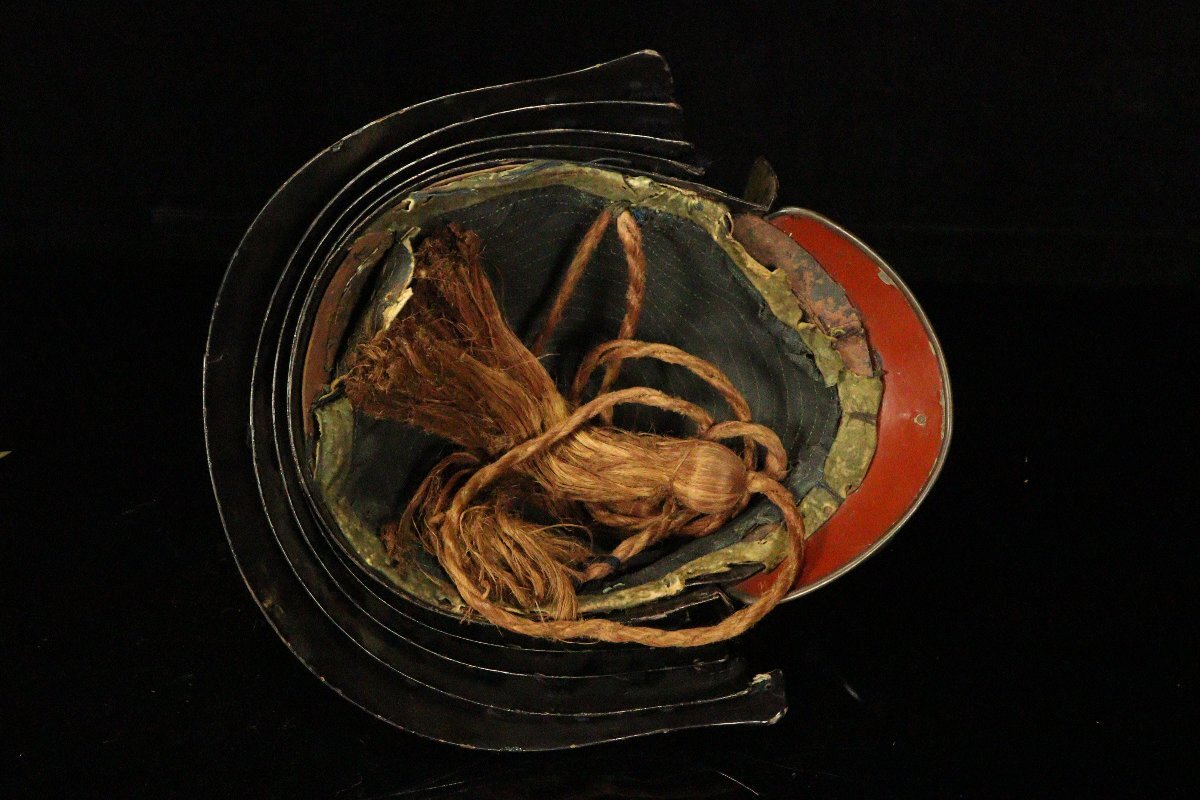Edo-Period 62-Ken Suji Kabuto — Saotome-Style Samurai Helmet with Oversized Kuwagata Maedate (Sabi-Ji)