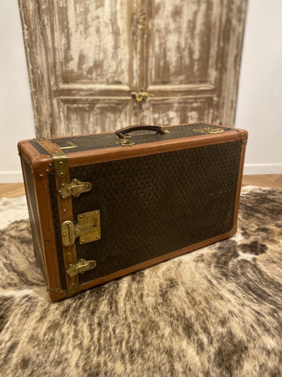 Goyard antique closet trunk pair Nos. 16 and 17, view 11 of 20