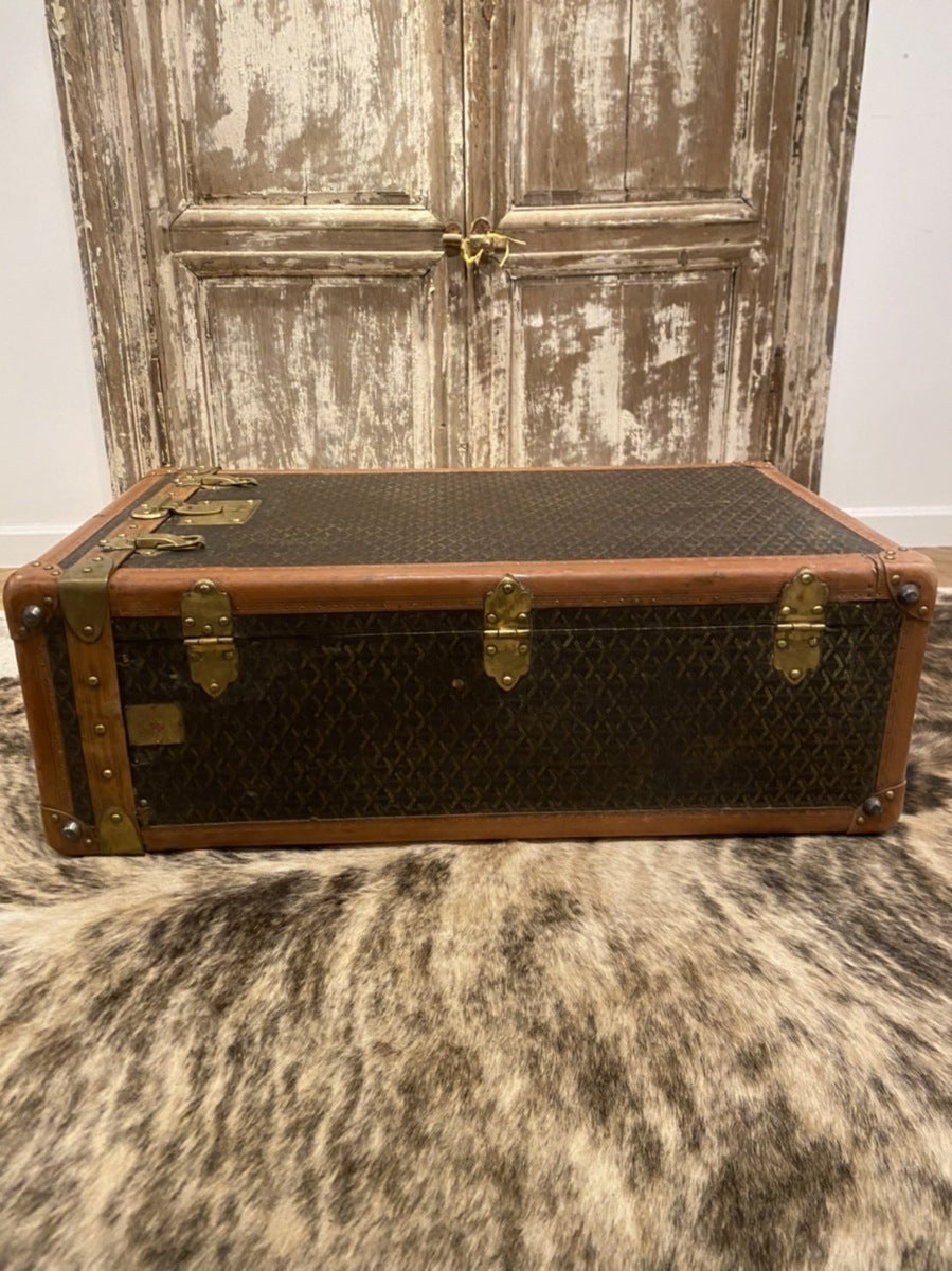Goyard antique closet trunk pair Nos. 16 and 17, view 15 of 20
