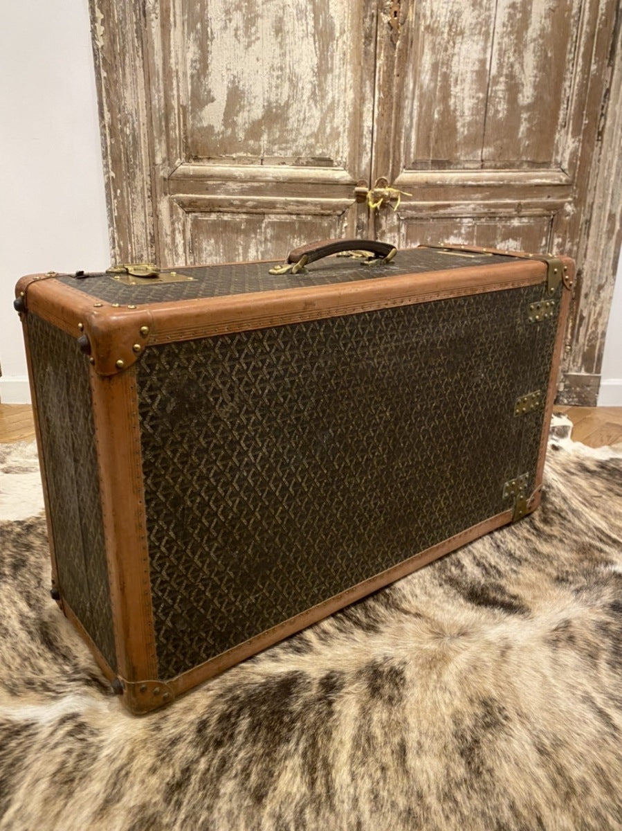 Goyard antique closet trunk pair Nos. 16 and 17, view 16 of 20