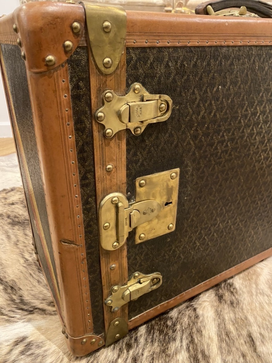 Goyard antique closet trunk pair Nos. 16 and 17, view 17 of 20
