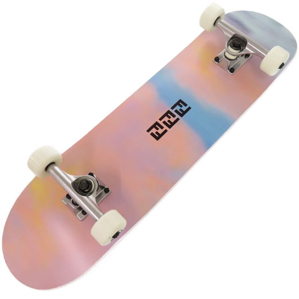 Fendi Skateboard Carry in Black Zucca FF Logo, view 4