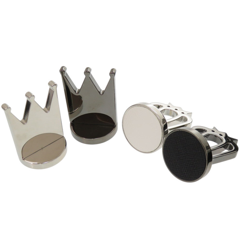 Prada Chess Set in Black Saffiano Leather, view 3