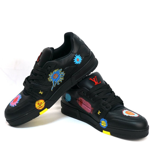 Louis Vuitton × Yayoi Kusama LV Trainer Sneakers 1ABD32, view 1
