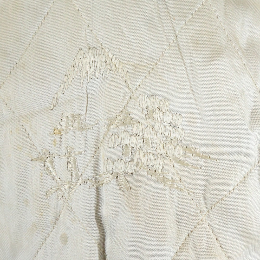 Vintage Reversible Velvet and Satin Souvenir Jacket, view 6