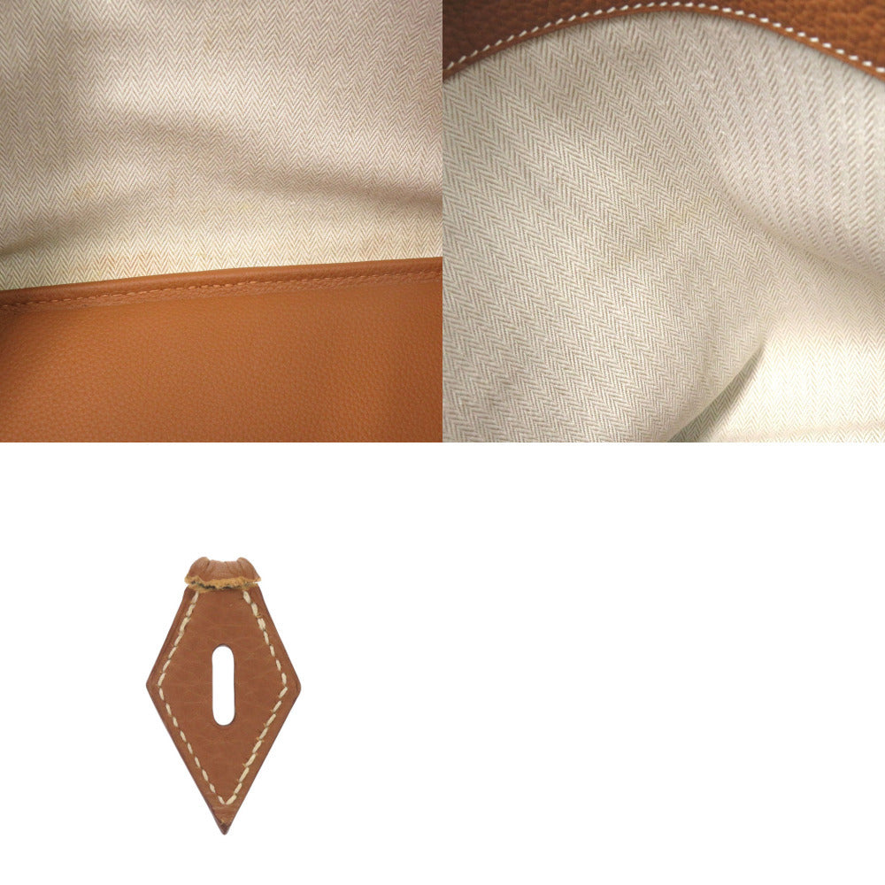 Hermès Bolide 45 in Brown Togo with Gold and Silver Hardware, view 10