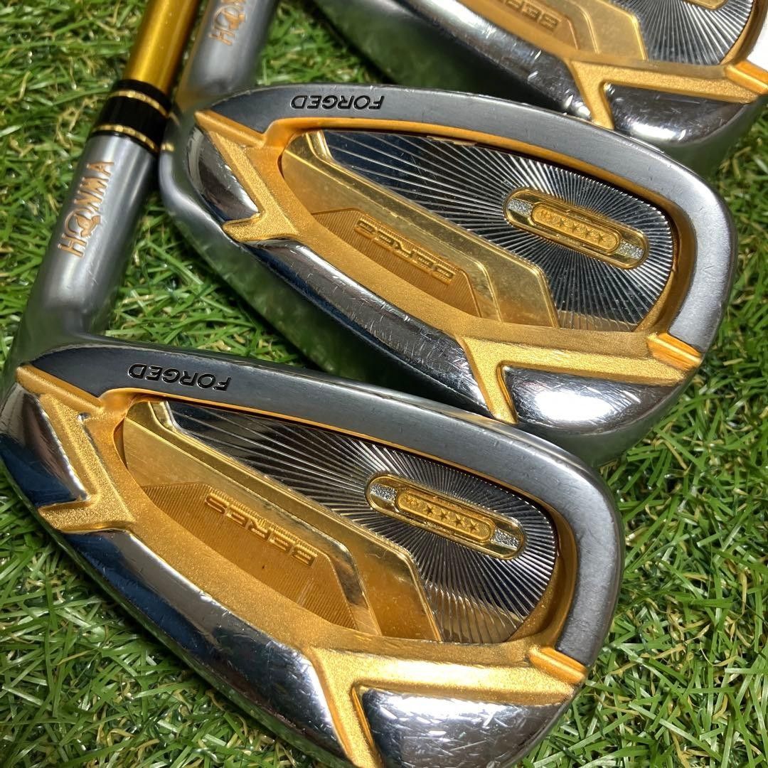 HONMA BERES FORGED K24 Gold Iron Set 6–11, view 4