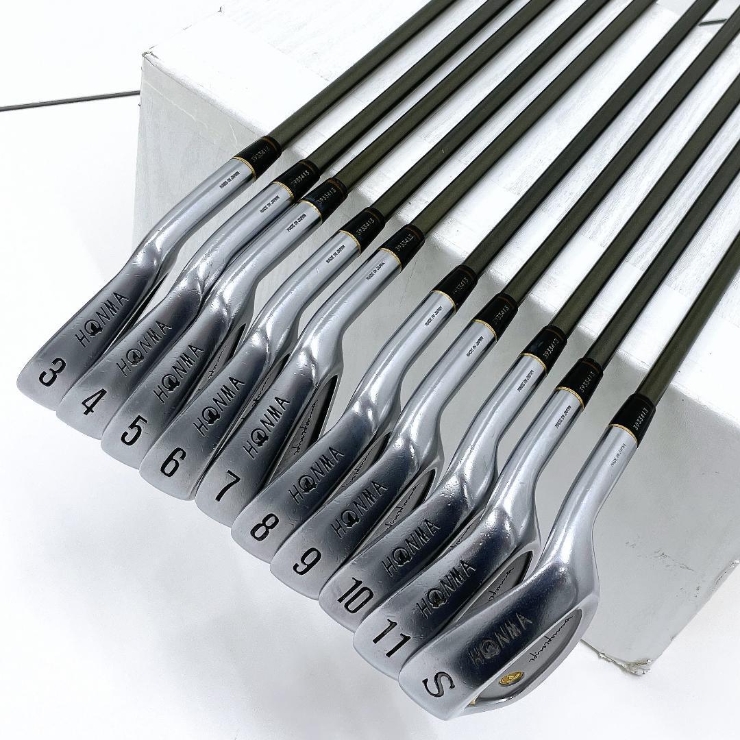 HONMA LB-606 H&F 24K Gold Iron Set, view 6
