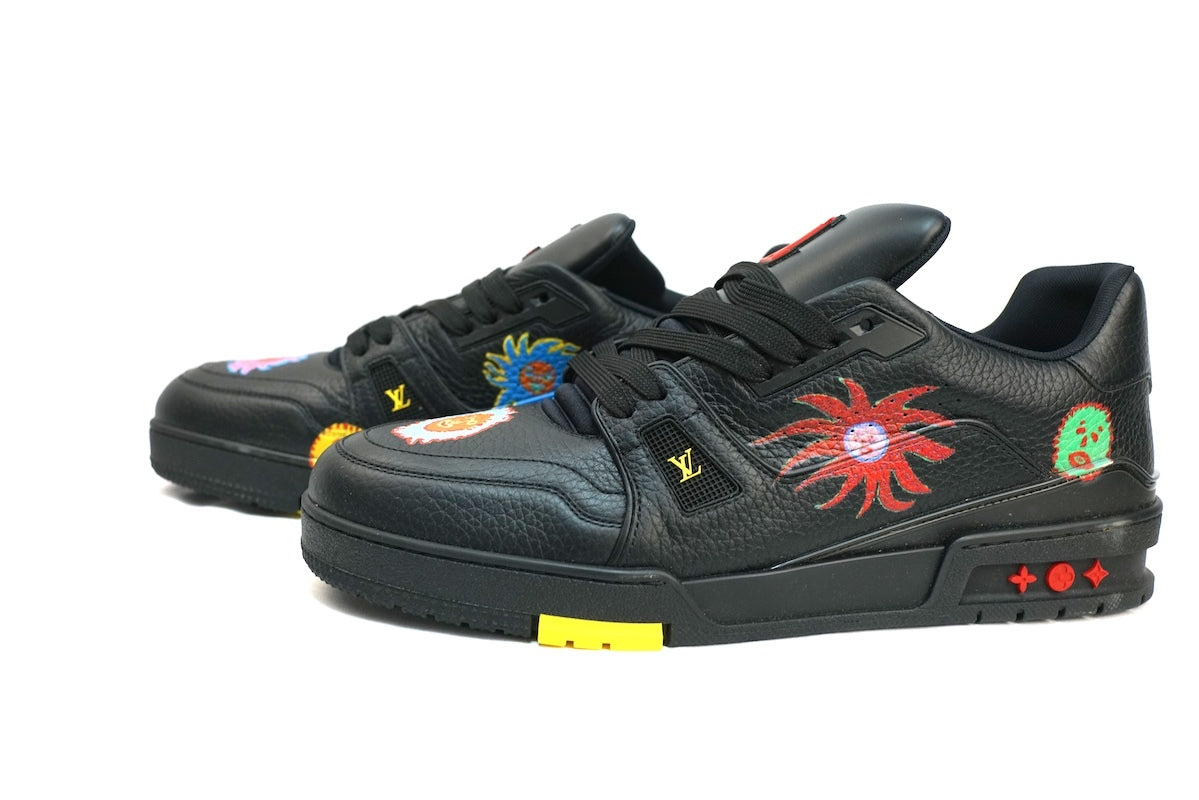 Louis Vuitton × Yayoi Kusama LV Trainer Sneakers 1ABD32, view 4
