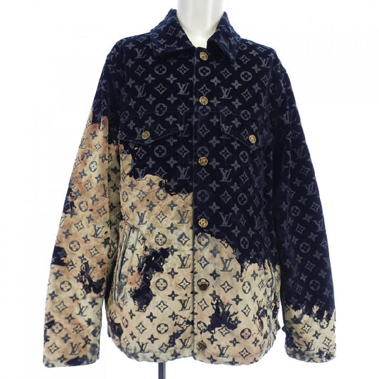 Louis Vuitton Bleached Monogram Jacquard Jacket HQA02WFRV, view 1