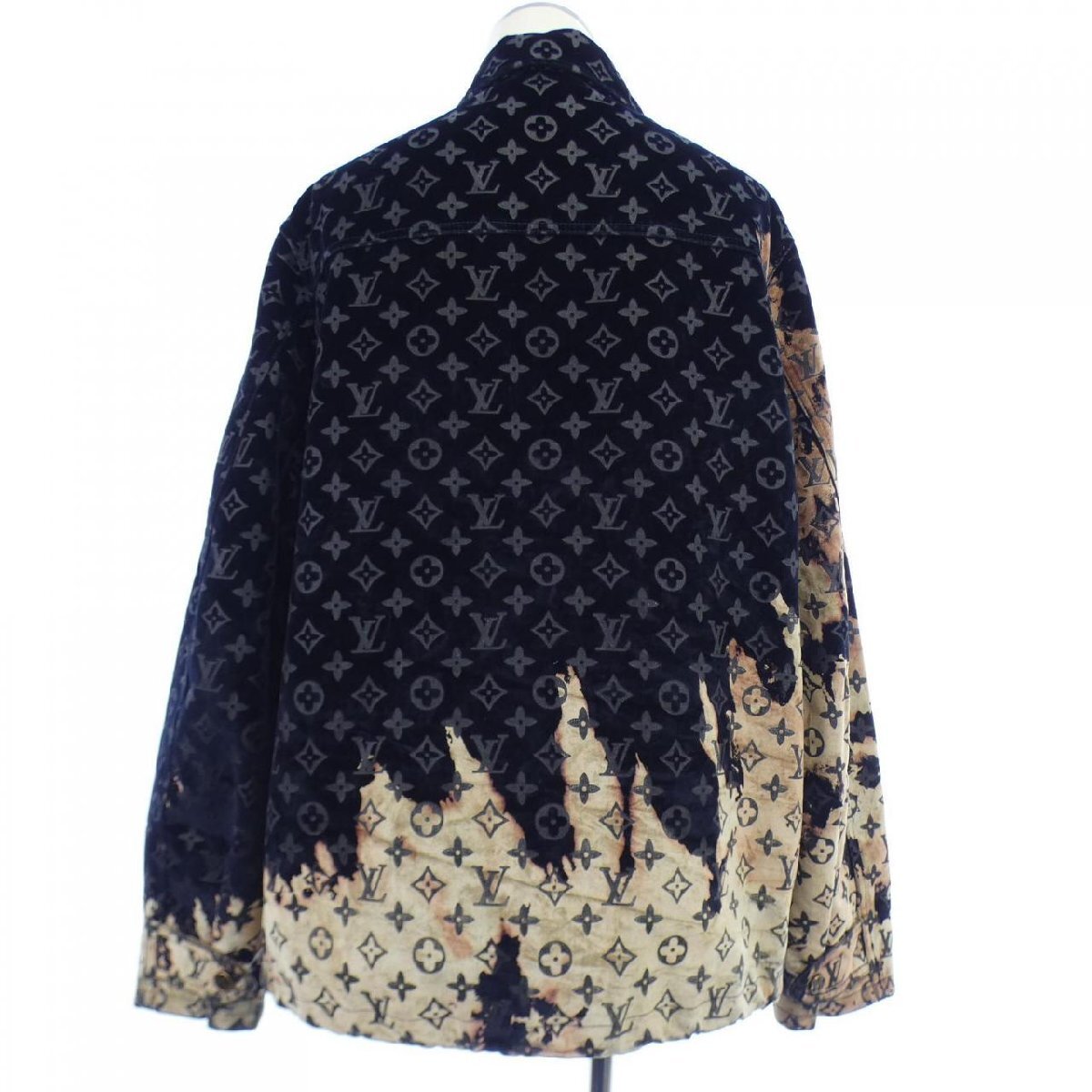 Louis Vuitton Bleached Monogram Jacquard Jacket HQA02WFRV, view 2