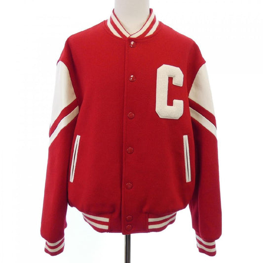 Celine Jackson Teddy Varsity Jacket 2V58N896C, view 1