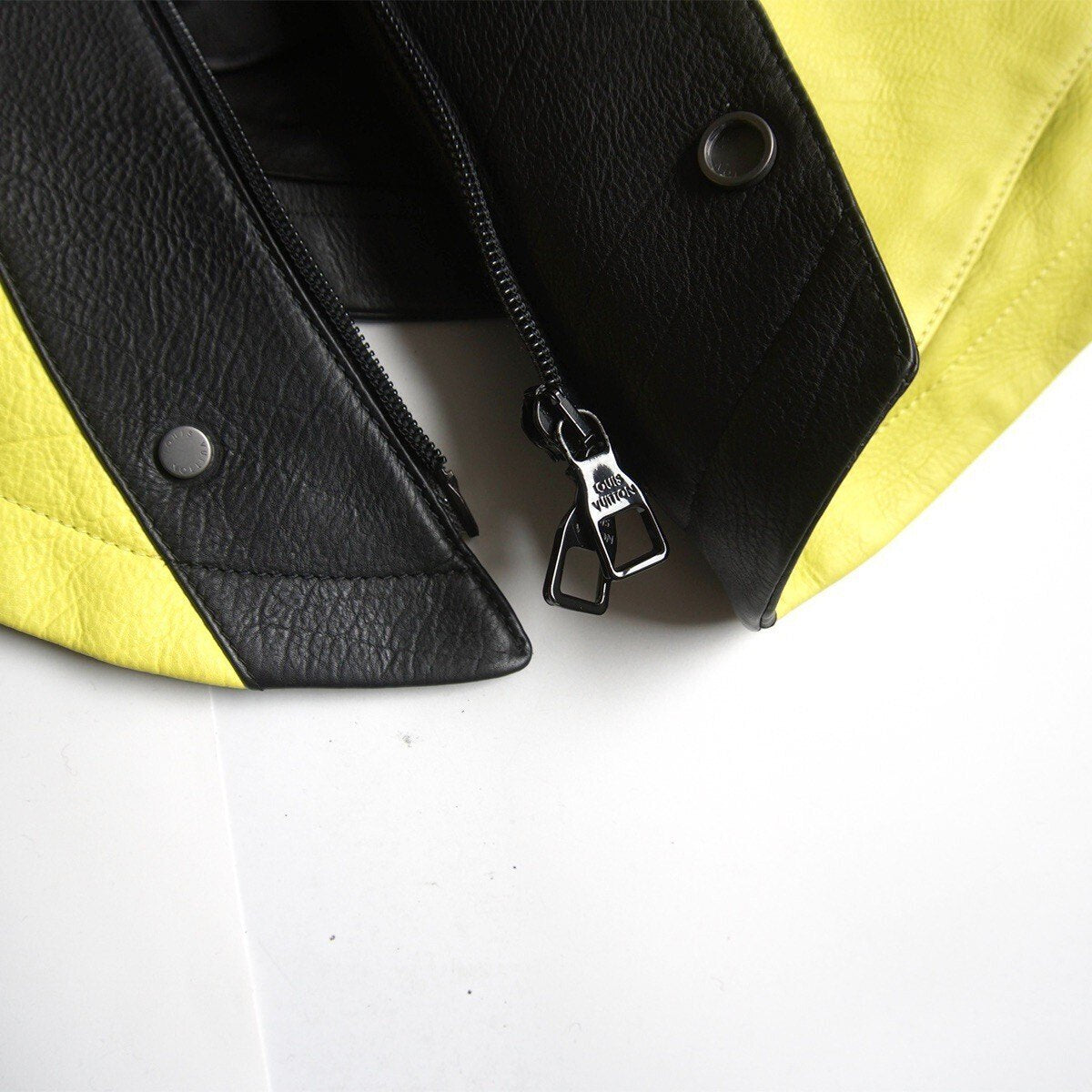 Louis Vuitton Leather Motorcycle Jacket, view 6