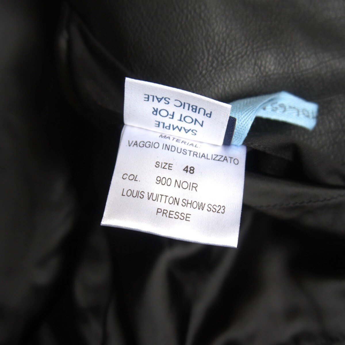 Louis Vuitton Leather Motorcycle Jacket, view 9