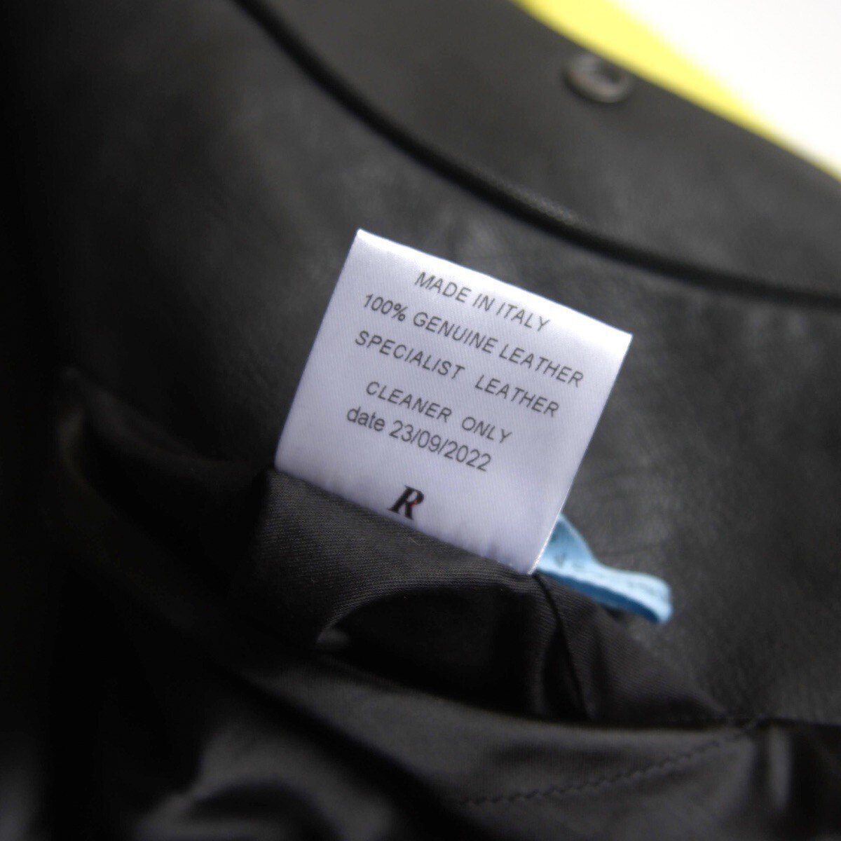 Louis Vuitton Leather Motorcycle Jacket, view 10