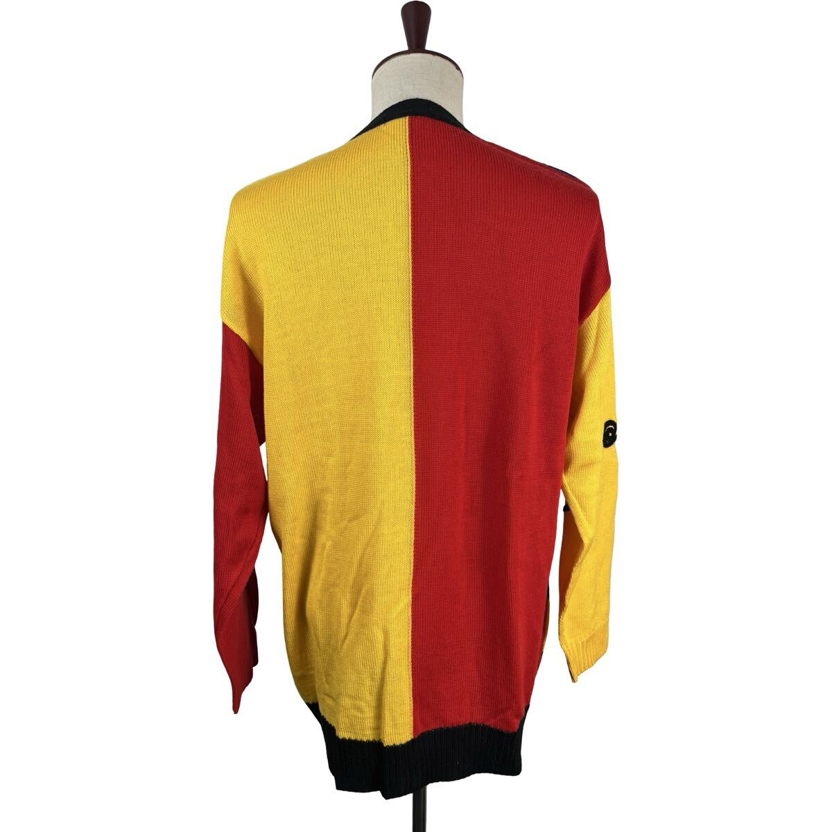 Vintage Kansai Yamamoto Multicolour Wool Cardigan, view 2