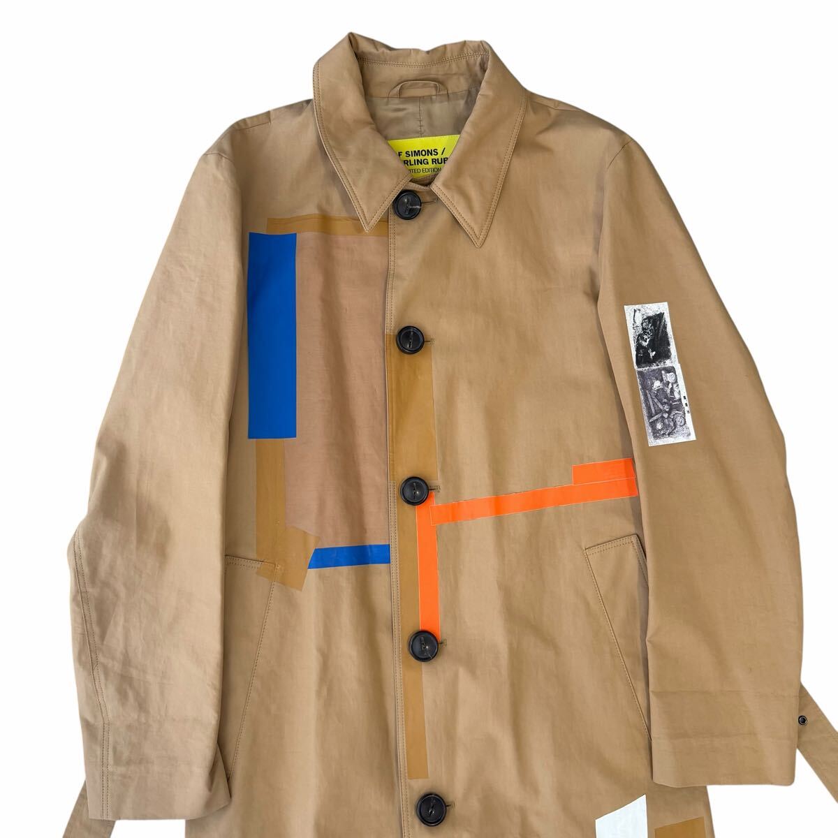 Raf Simons × Sterling Ruby Autumn-Winter 2014 Collaboration Trench Coat, view 2