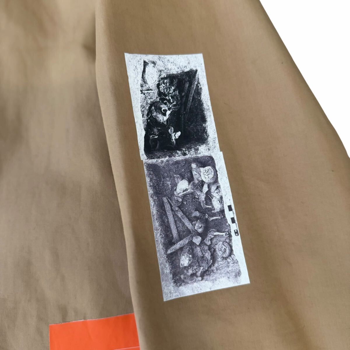Raf Simons × Sterling Ruby Autumn-Winter 2014 Collaboration Trench Coat, view 3