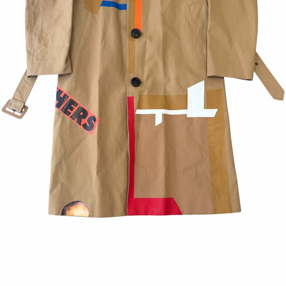 Raf Simons × Sterling Ruby Autumn-Winter 2014 Collaboration Trench Coat, view 4