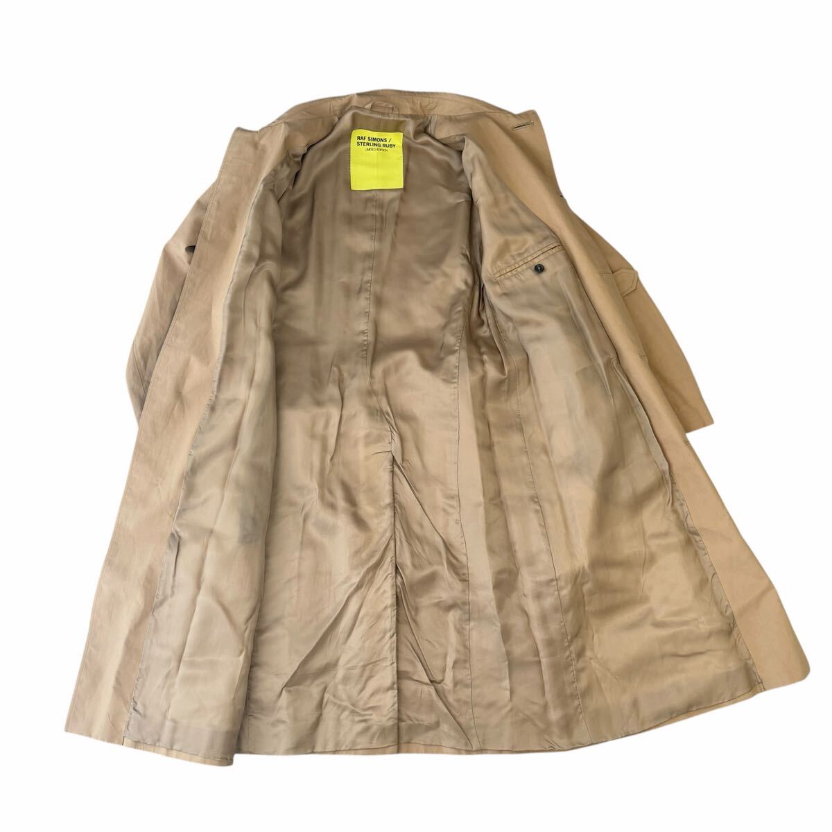 Raf Simons × Sterling Ruby Autumn-Winter 2014 Collaboration Trench Coat, view 5