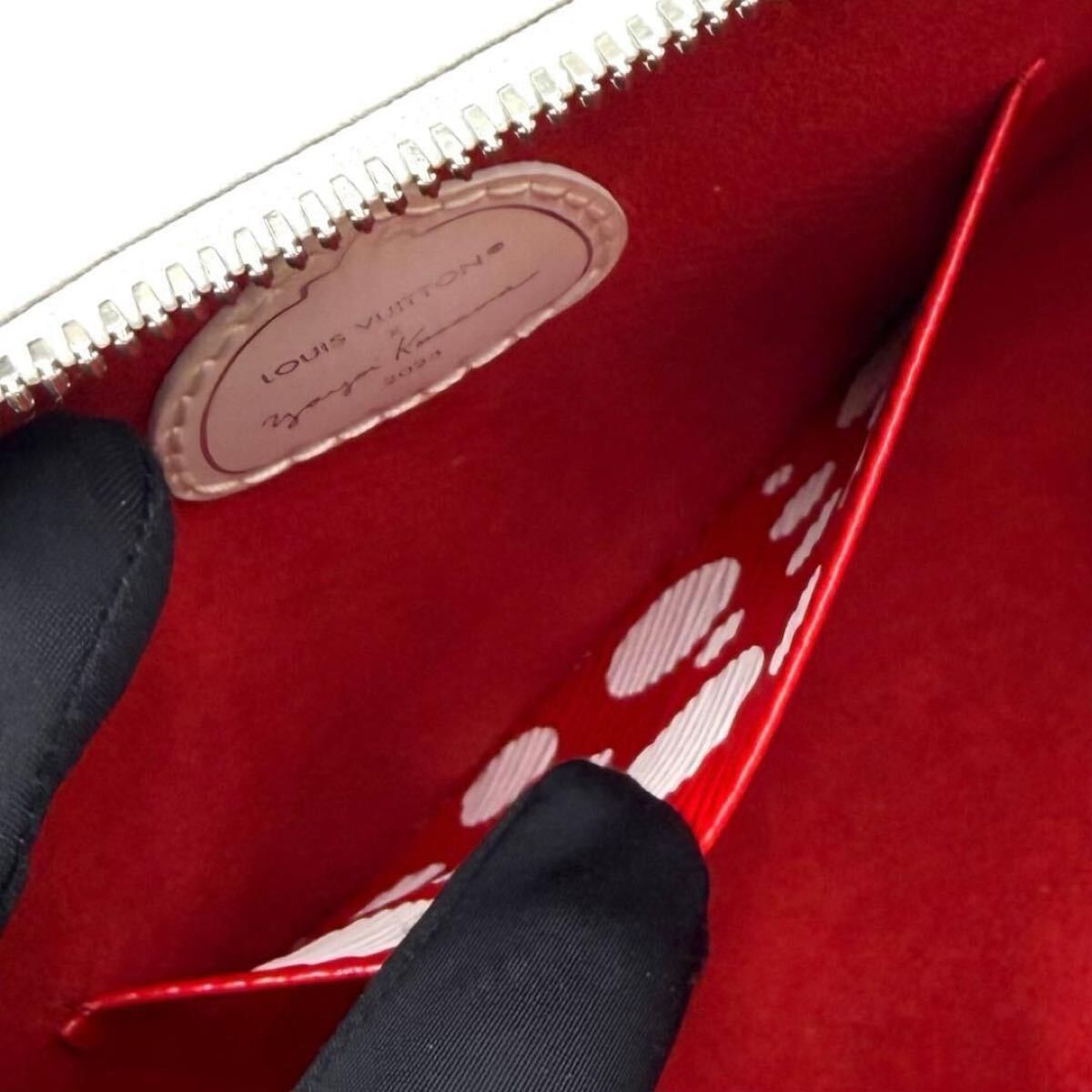 Louis Vuitton × Yayoi Kusama Epi Alma BB M21712, view 6