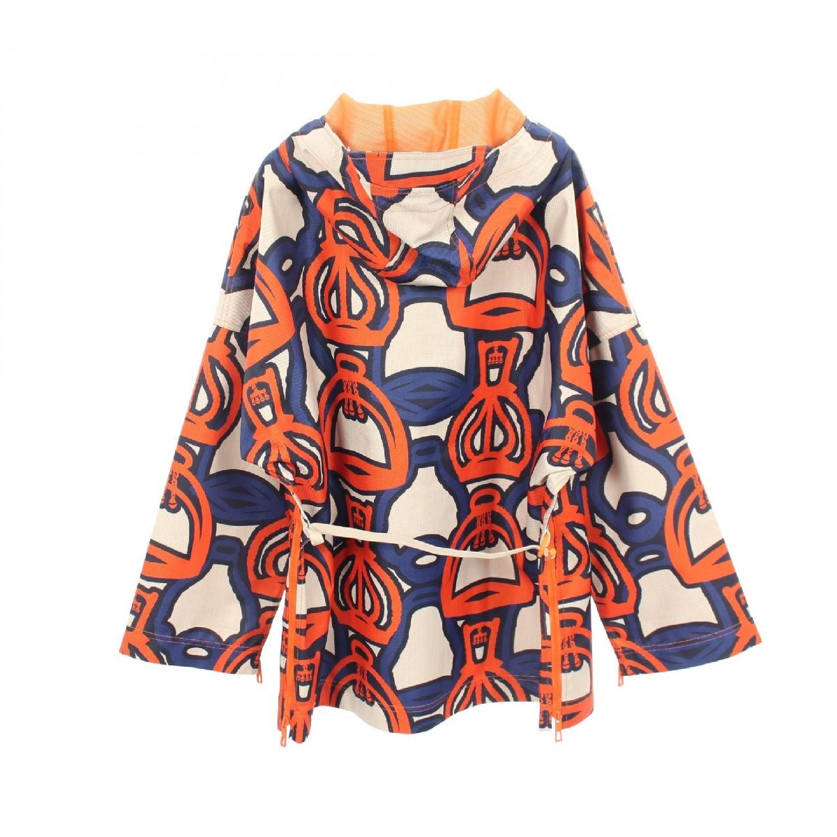 Hermès Fantaisie d’Étriers Hooded Jacket 3E0252DV, view 2