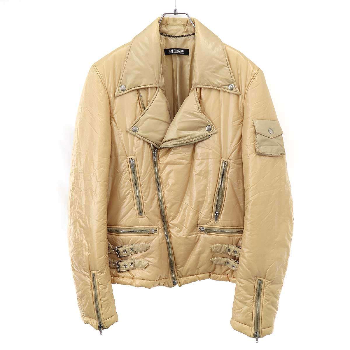 Raf Simons 2003 Autumn-Winter Padded Double Rider Jacket, view 1