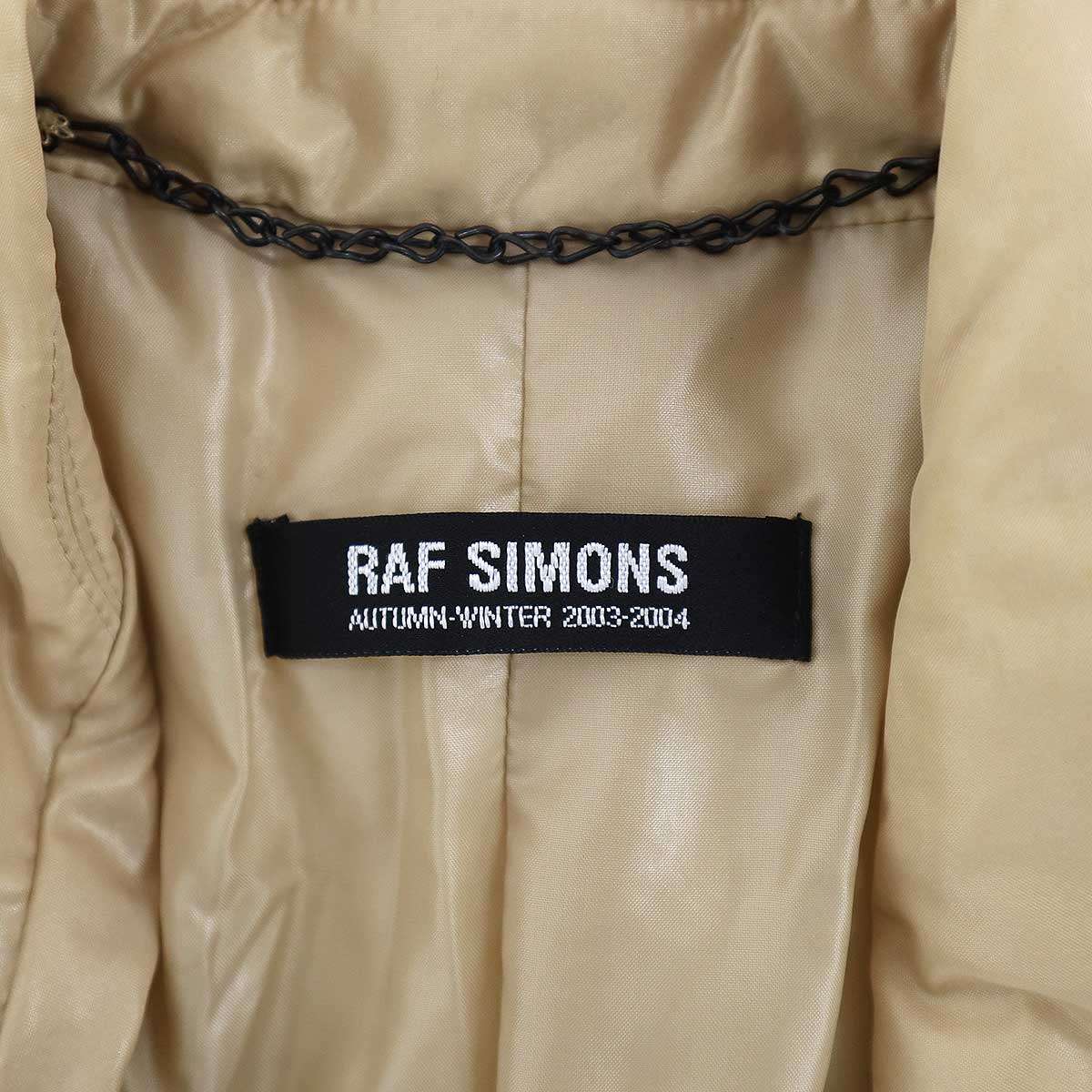 Raf Simons 2003 Autumn-Winter Padded Double Rider Jacket, view 3