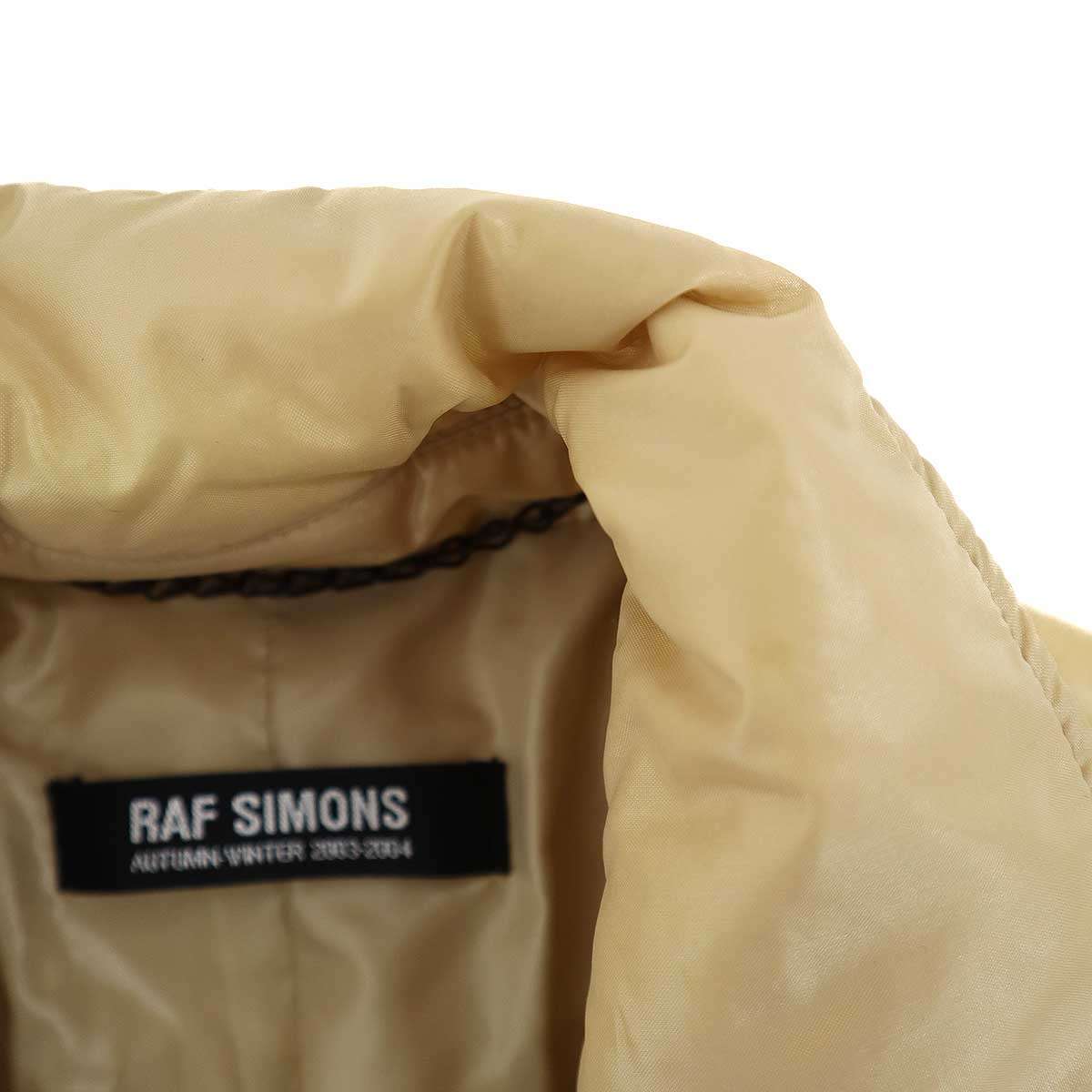Raf Simons 2003 Autumn-Winter Padded Double Rider Jacket, view 8