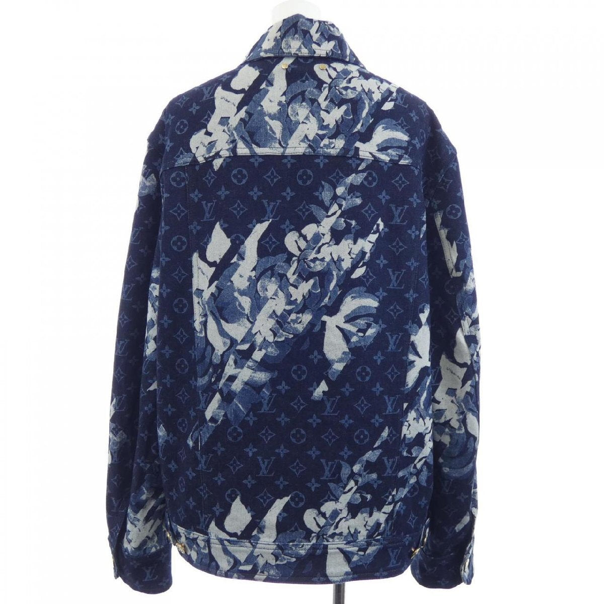 Louis Vuitton Monogram Printed Denim Jacket HQA01WFSG, view 2