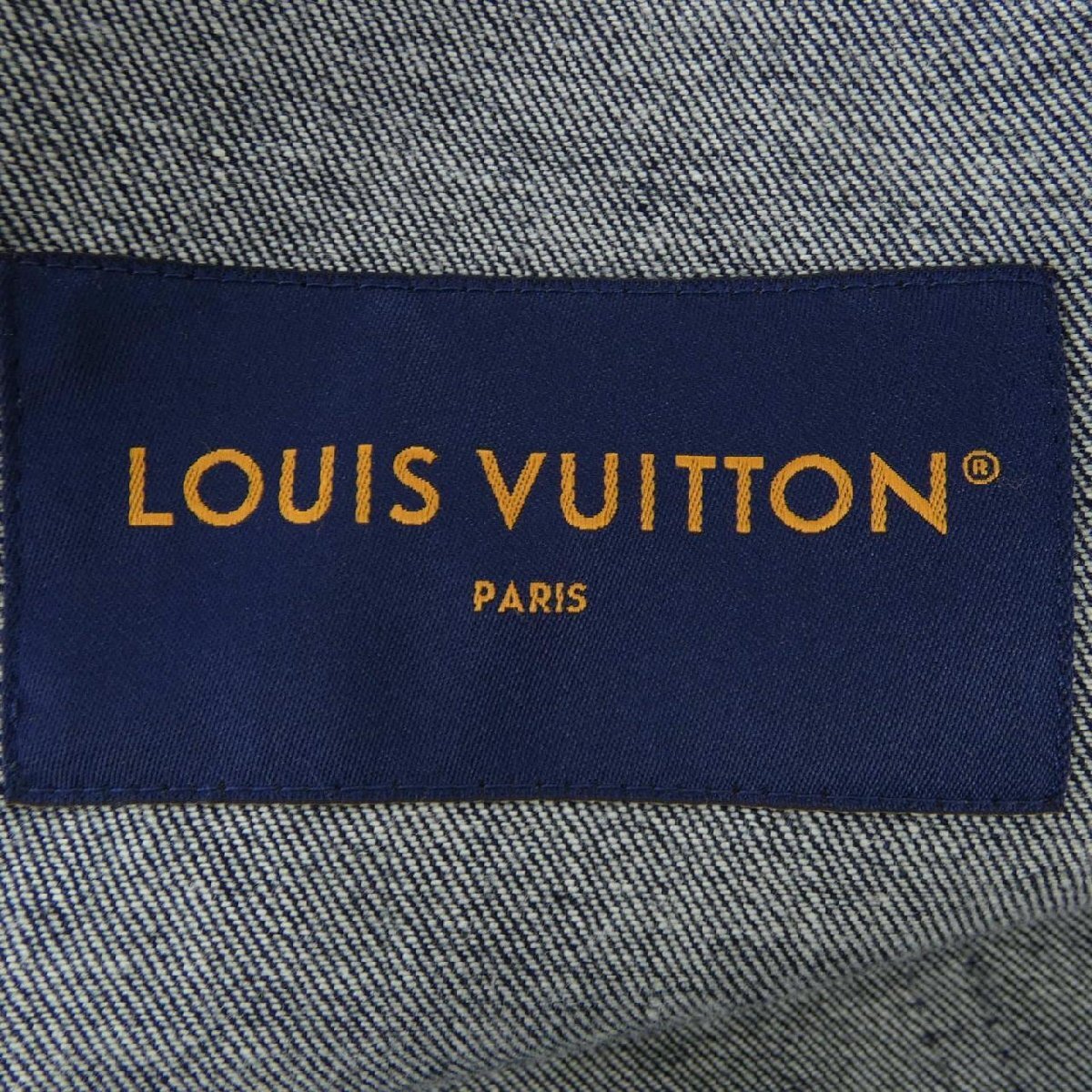 Louis Vuitton Monogram Printed Denim Jacket HQA01WFSG, view 4