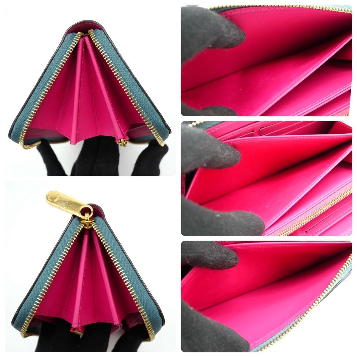Louis Vuitton Valentine Zippy Wallet M64158, view 7