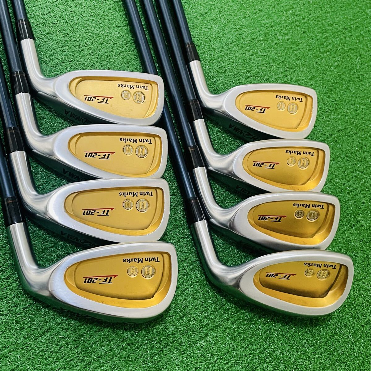HONMA Twin Marks TF-201 Iron Set 5–11 and Sand Wedge, view 1