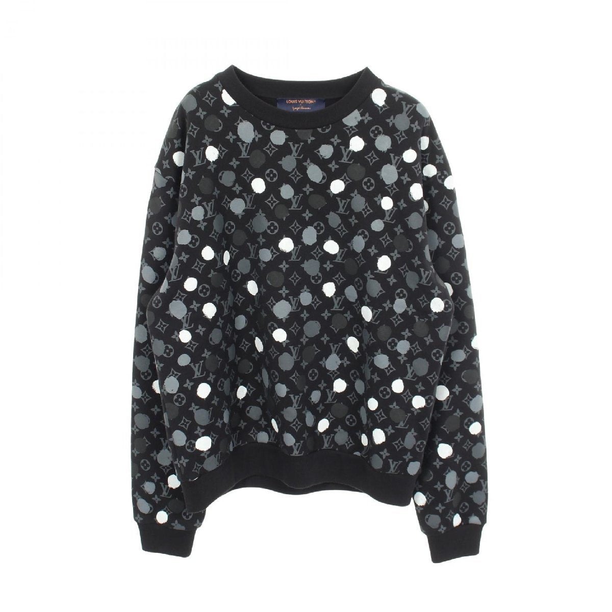 Louis Vuitton × Yayoi Kusama Dots Cotton Sweatshirt RM231H, view 1
