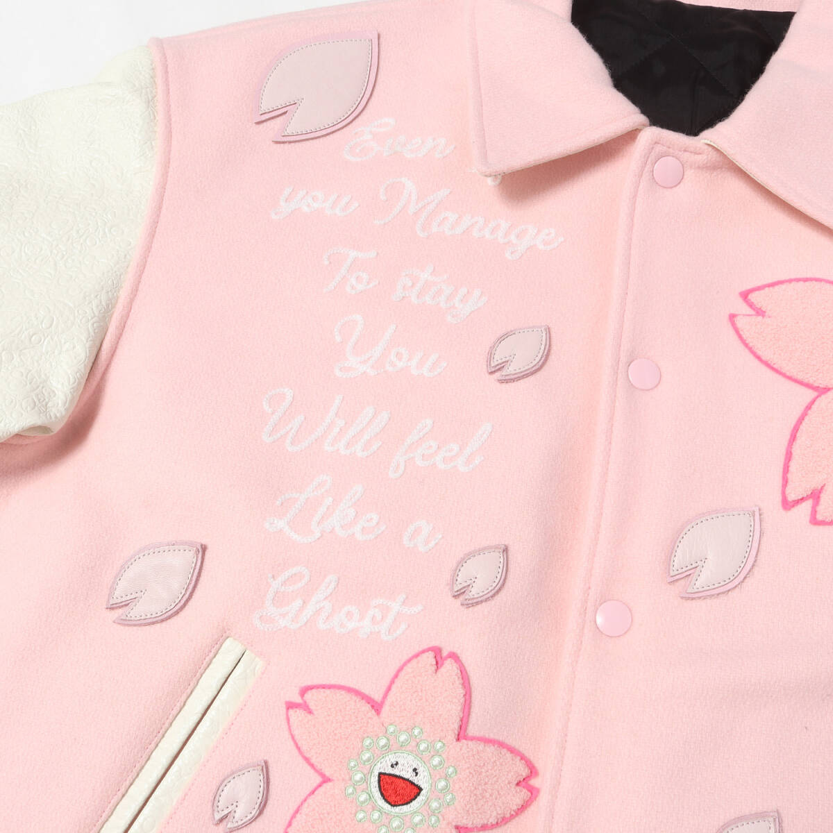 SAINT MICHAEL × mononoke・made Sakura Varsity Jacket MT-MK8-0000-024, view 7