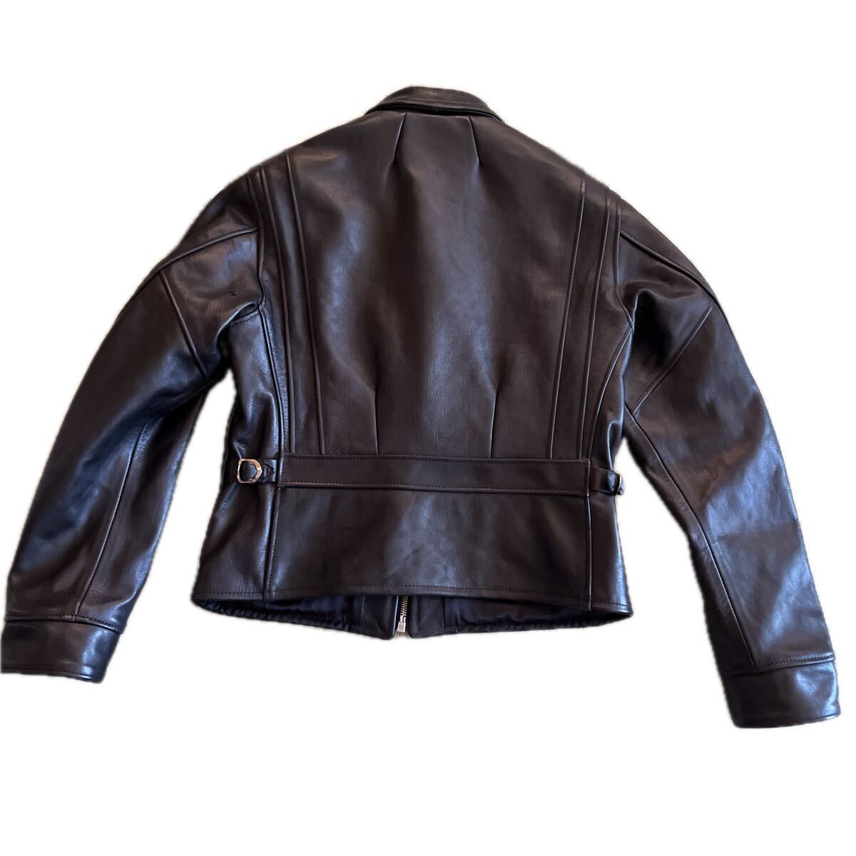 At Last & Co. Horsehide Single Rider Jacket, view 2