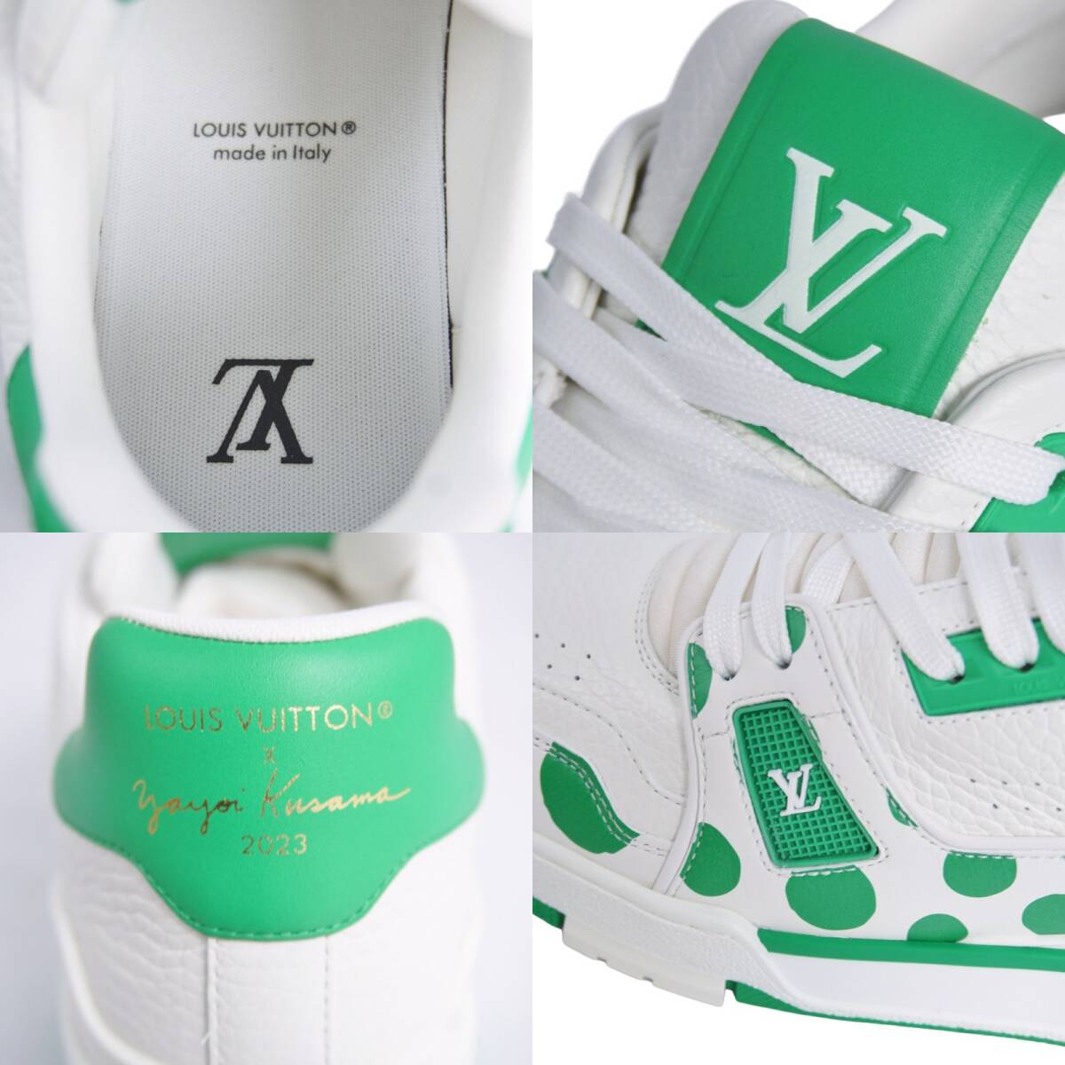 Louis Vuitton × Yayoi Kusama LV Trainer Line Sneakers, view 9