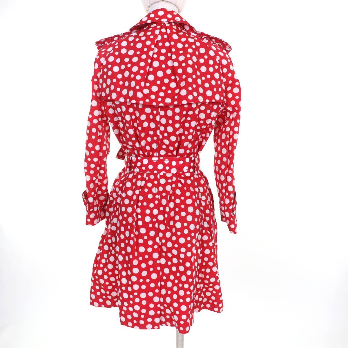 Louis Vuitton × Yayoi Kusama Infinity Dots Trench Coat, view 3