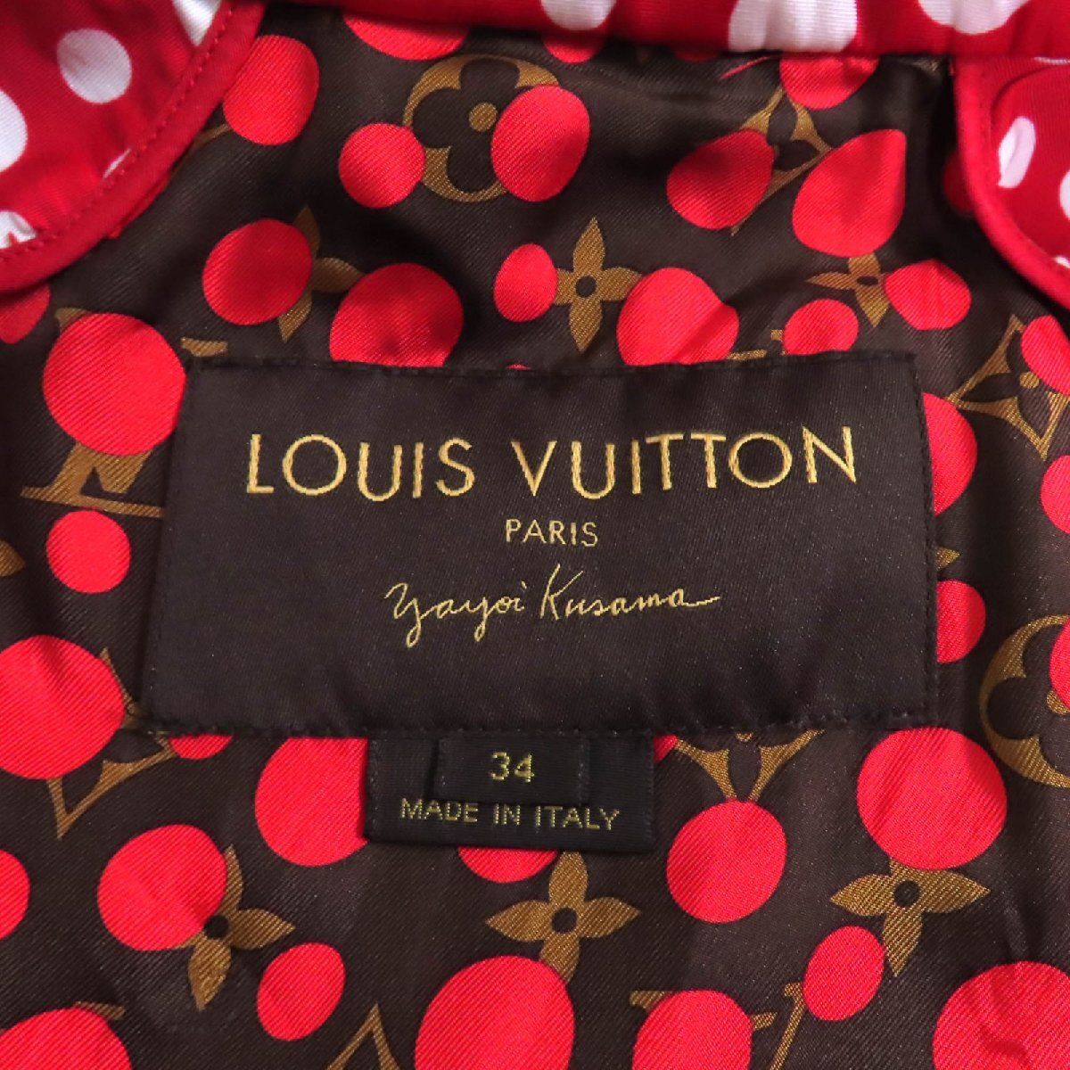 Louis Vuitton × Yayoi Kusama Infinity Dots Trench Coat, view 7