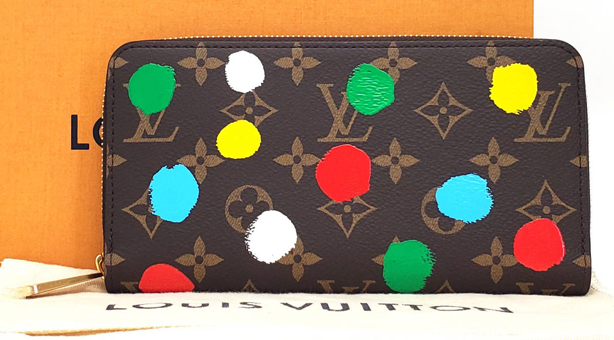 Louis Vuitton × Yayoi Kusama Zippy Wallet M81864, view 1
