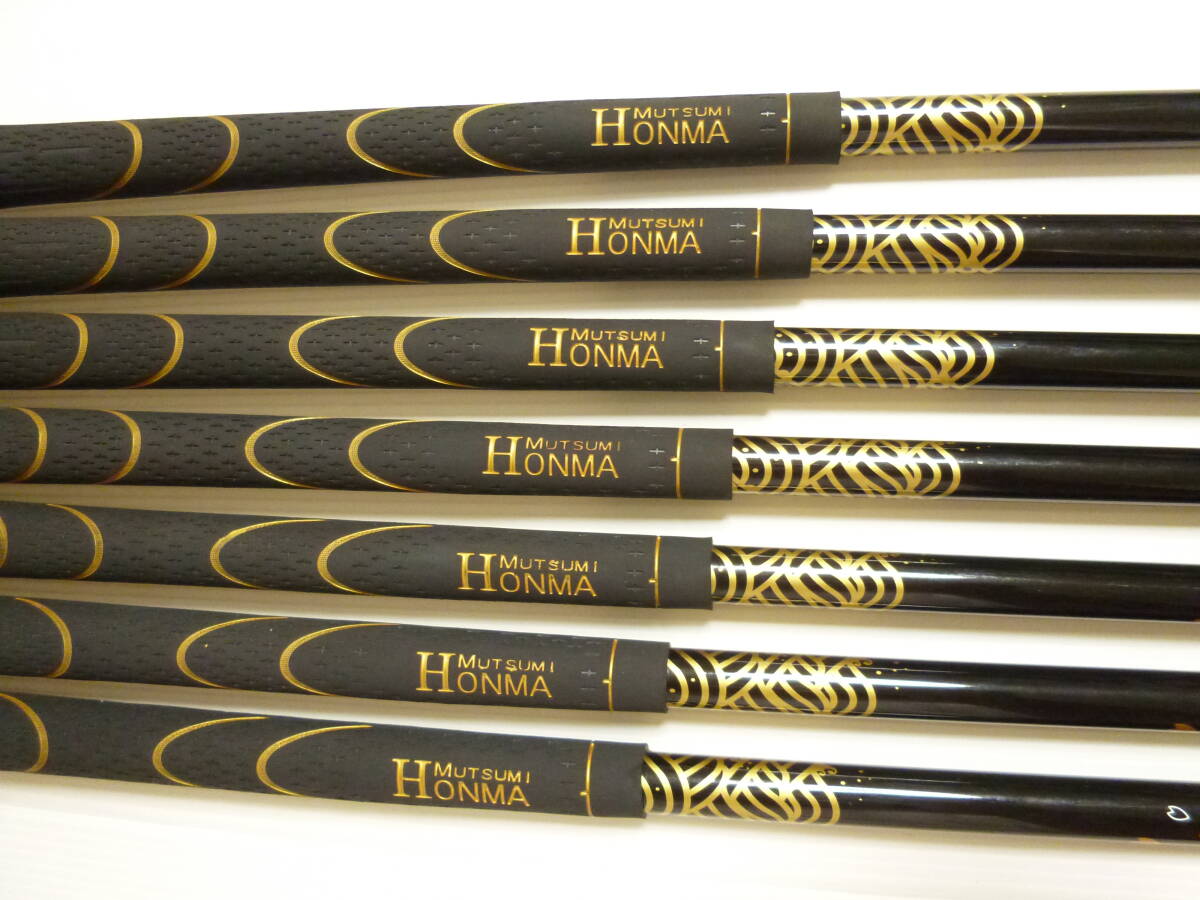 Mutsumi Honma MH-608 Hōō Gold Iron Set 6–SW, view 2