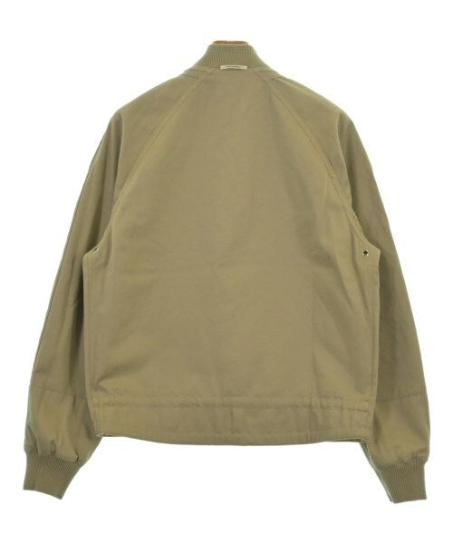 Hermès Yellow and Khaki Panelled Bomber Jacket with Zip Pockets, view 4