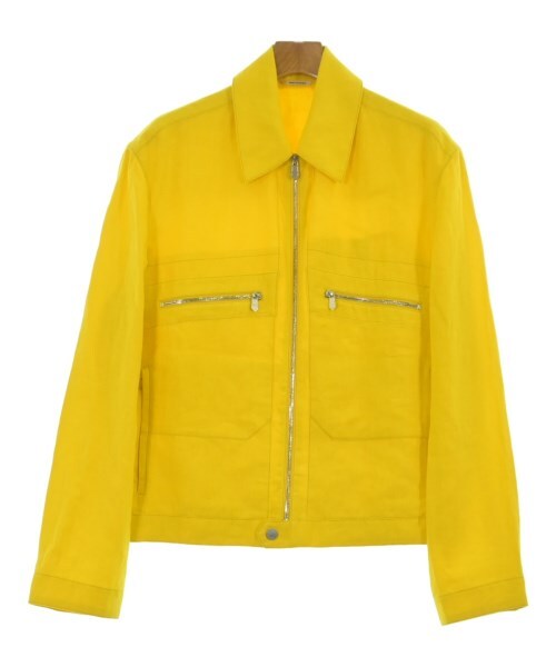 Hermès Yellow Zip Blouson with Chest Pockets, view 1