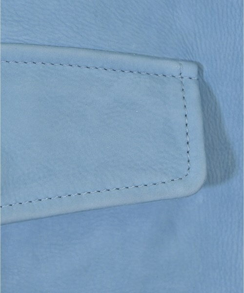 Dior Homme Pale Blue Calfskin Zip Blouson with Dior Paris Script Logo, view 10