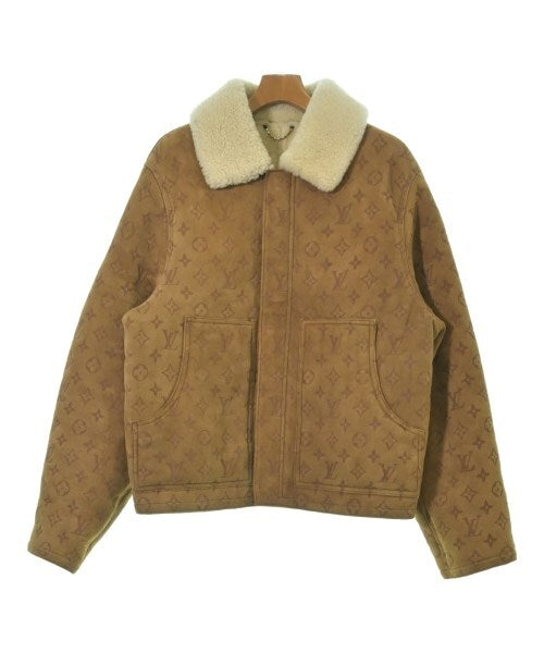 Louis Vuitton Monogram Blouson with Shearling-Style Collar, view 1