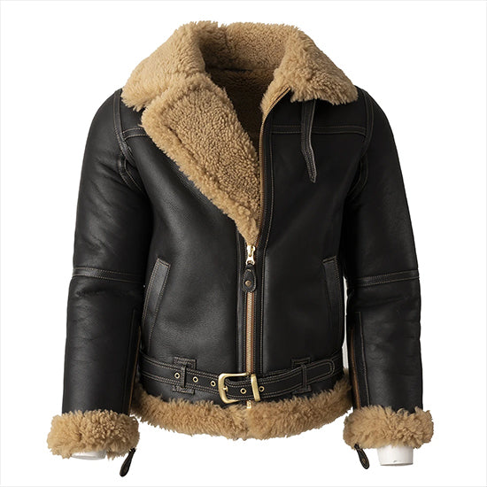 GOLDTOP England RAF Irvin Flying Jacket in British Sheepskin, view 1