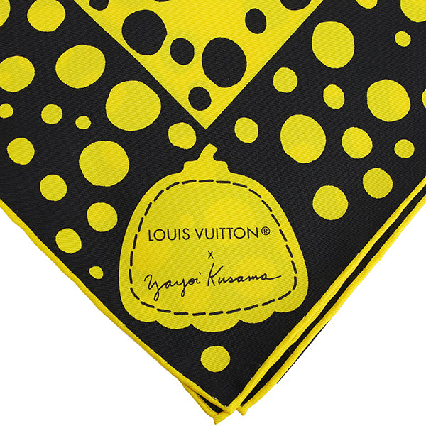 Louis Vuitton × Yayoi Kusama Carré 45 Infinity Dots Silk Scarf M78320, view 4