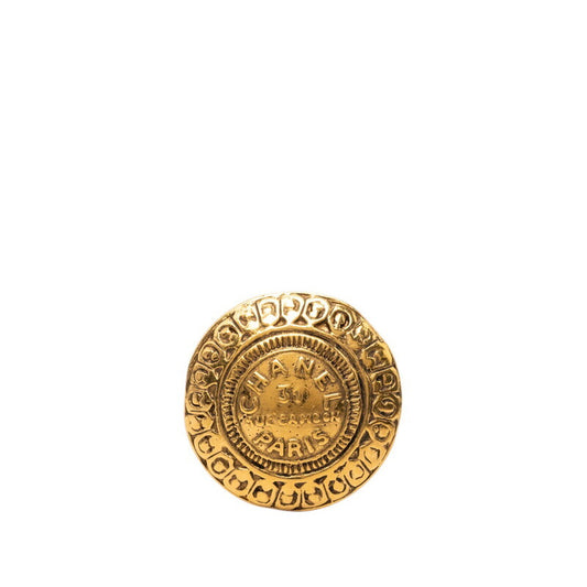 Chanel 31 Rue Cambon Round Brooch, view 1